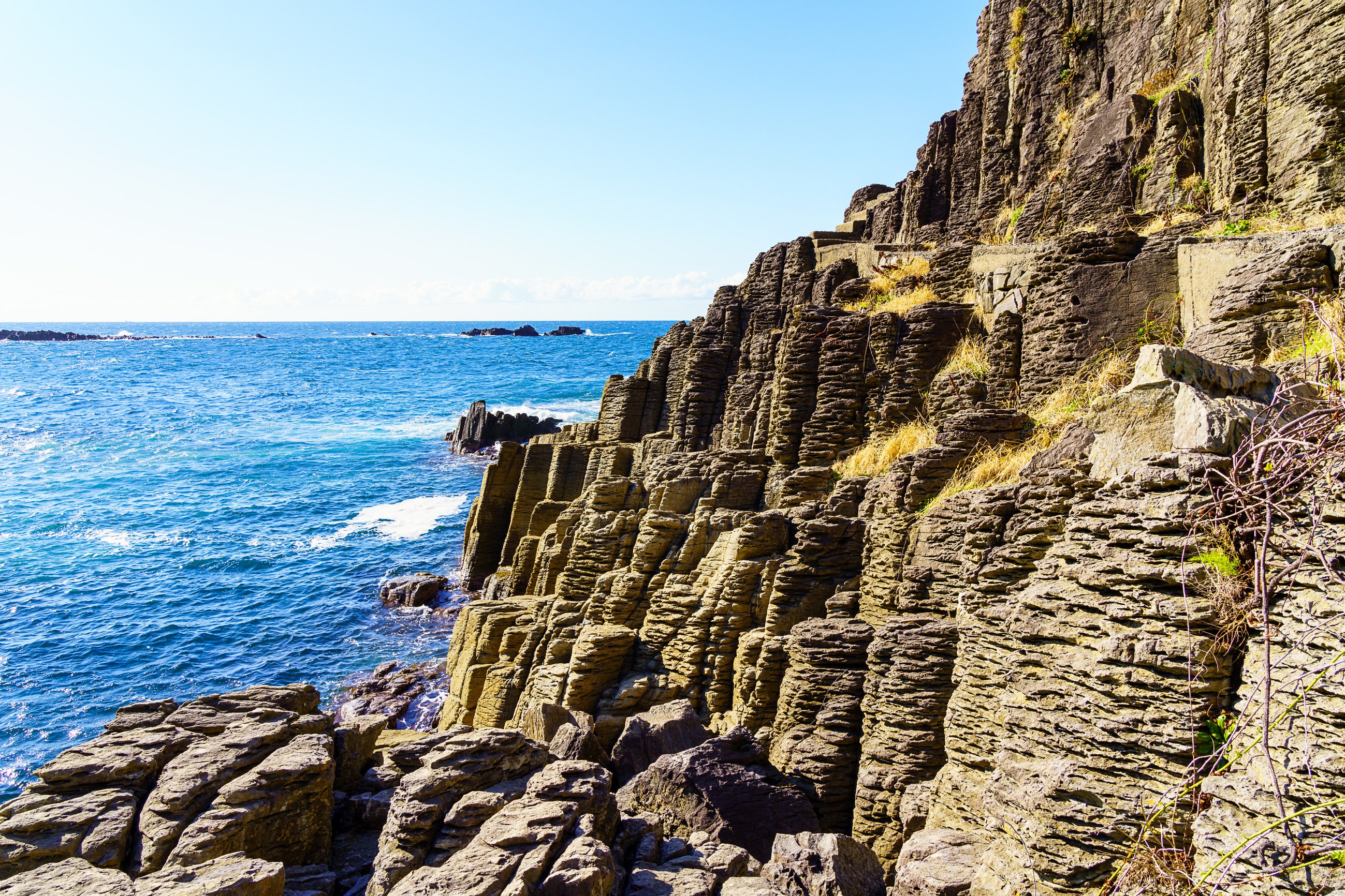 Hokojima island in Fukui prefecture, Japan